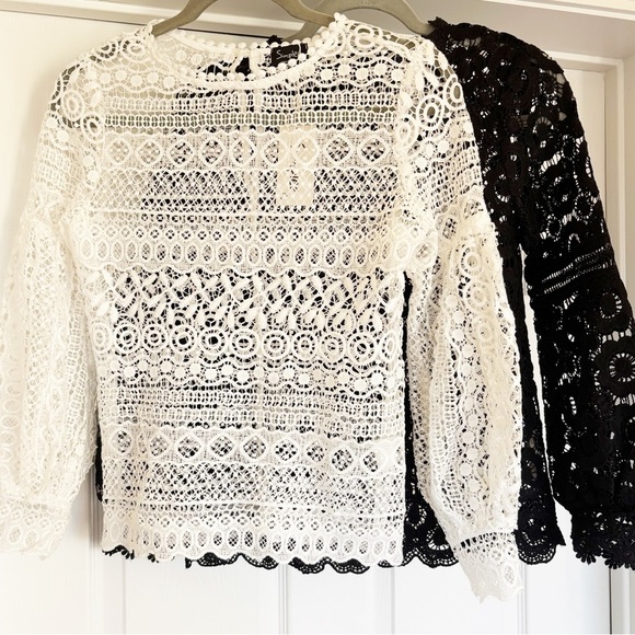 Simplee Apparel Tops - NWT Beautiful Lace Bell Sleeve Blouses